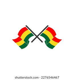 Indicadores de Bolivia conjunto de iconos, símbolo del símbolo del día de la independencia de Bolivia