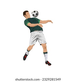 Bolivia futsal, football, or soccer player hold ball with chest vector.