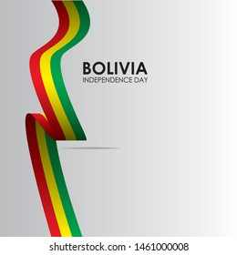 Bolivia Independence Day Celebration Creative Design Illustration Vector Template