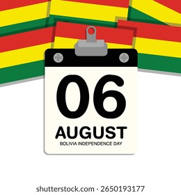 Bolivien Unabhängigkeitstag Kleine Mauer Kalender