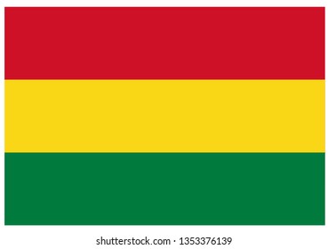 Bolivian Flags Vector
