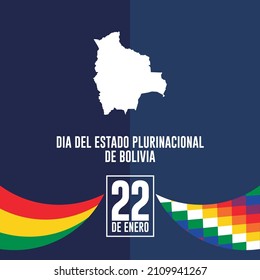 Bolivian Plurinational State Day, January 22