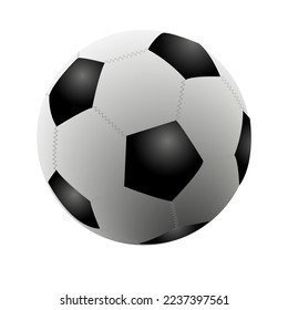 boll, juguete de representación 3d, icono de fútbol,ilustración vectorial 