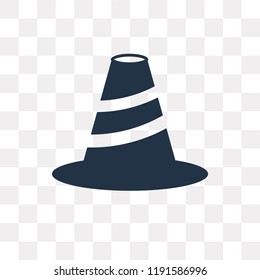Bollard vector icon isolated on transparent background, Bollard transparency concept can be used web and mobile