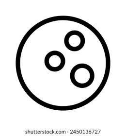 Bolling Icon Vector Symbol Design Illustration