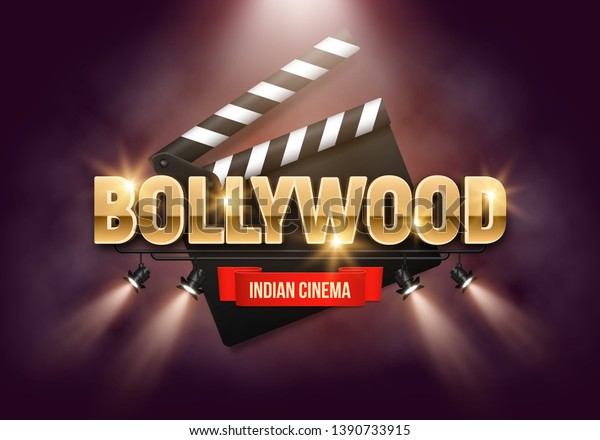 Bollywood Indian Cinema Movie Banner Poster Stock Vector (Royalty Free ...