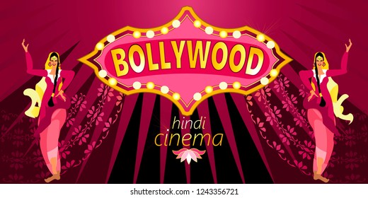 Bollywood, is the Indian Hindi-language film industry, based in the city of Mumbai.Cinematography and theater poster.