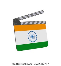 Bollywood, Indian Symbol Vector Illustration