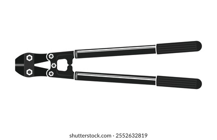 Bolt cutter tool vector illustration of mechanical or construction cutting work