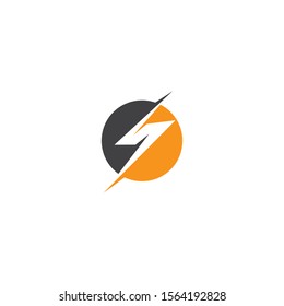 Bolt Electric Vector Lightning Icon Logo Stock Vector (Royalty Free ...