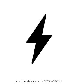 bolt - electricity - energy icon vector