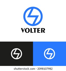Concepto de diseño del logotipo electrónico de Bolt. Ilustración de la marca logomark de trueno. Puede representar ingeniería, blockchain, power, fuel, solar.