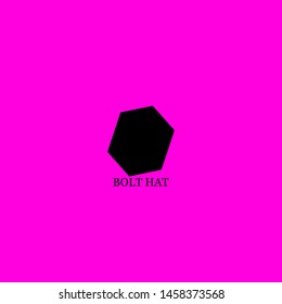 bolt hat icon sign signifier vector