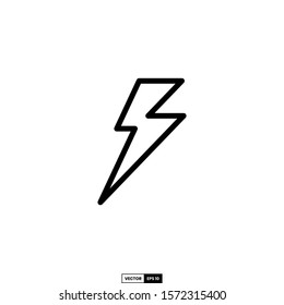 Bolt icon, design inspiration vector template for interface and any purpose