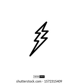 Bolt icon, design inspiration vector template for interface and any purpose