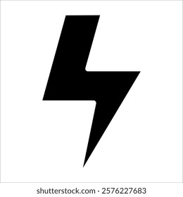 Bolt Icon Element For Design