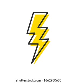 Bolt Icon for Graphic Design Projects