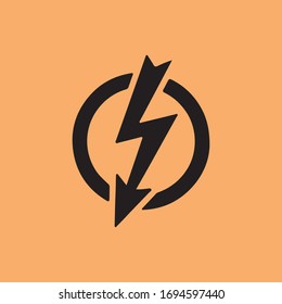 Bolt Icon for Graphic Design Projects