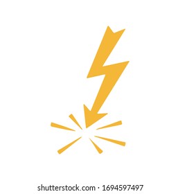Bolt Icon for Graphic Design Projects