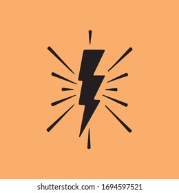 Bolt Icon for Graphic Design Projects