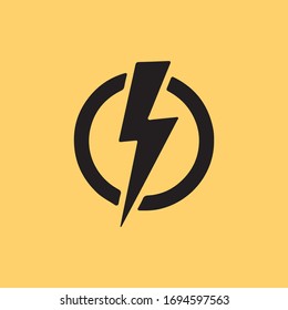 Bolt Icon for Graphic Design Projects