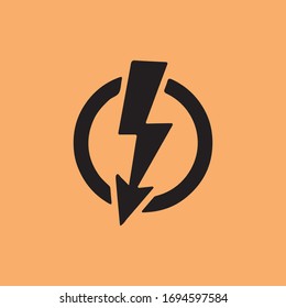 Bolt Icon for Graphic Design Projects