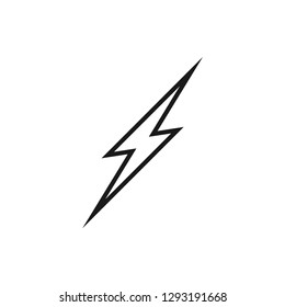 Bolt icon graphic template design vector