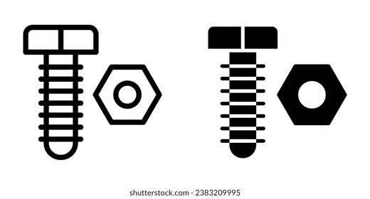 Bolt Icon, for mobile concept and web design. vector illustration
