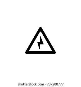 bolt icon. sign design
