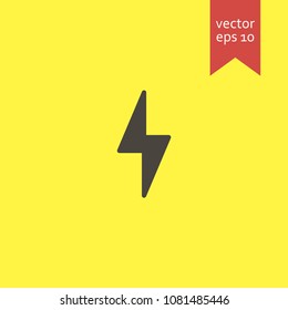 bolt. bolt icon. sign design. Vector EPS 10