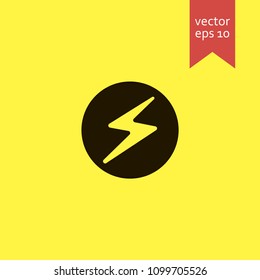 bolt. bolt icon. sign design. Vector EPS 10.