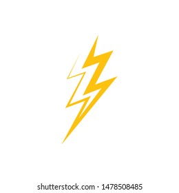 Bolt icon Vector Illustration design Logo template