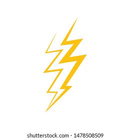 Bolt icon Vector Illustration design Logo template