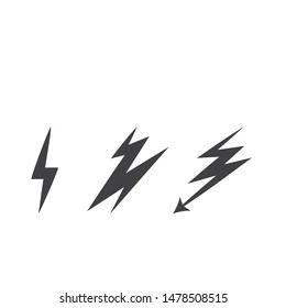 Bolt icon Vector Illustration design Logo template