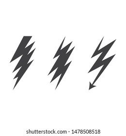 Bolt icon Vector Illustration design Logo template