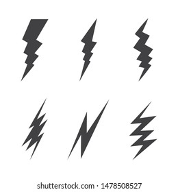 Bolt icon Vector Illustration design Logo template