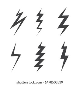 Bolt icon Vector Illustration design Logo template