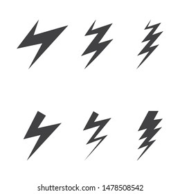 Bolt icon Vector Illustration design Logo template