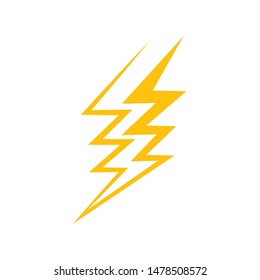 Bolt icon Vector Illustration design Logo template