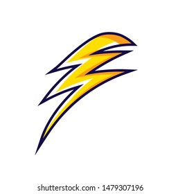 Bolt icon Vector Illustration design Logo template