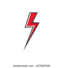 Bolt icon Vector Illustration design Logo template