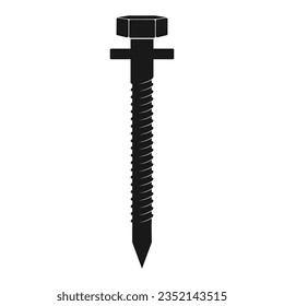 Vektorgrafik-Vektorgrafik-Design mit Bolzen