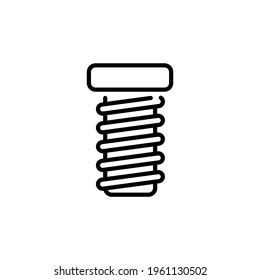 Bolt icon in vector. Logotype