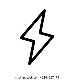 Bolt Icon Vector Symbol Design Illustration