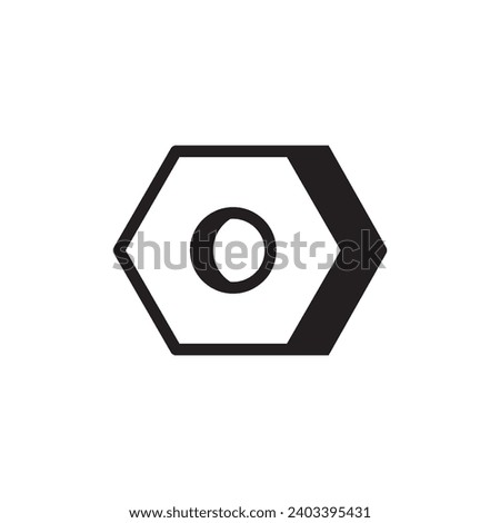 bolt icon vector template illustration logo design