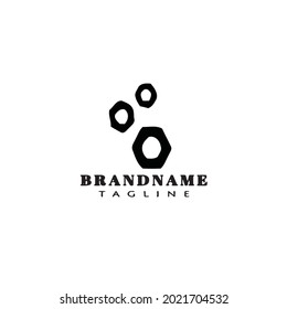 bolt logo icon cartoon modern template vector illustration