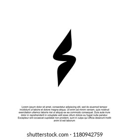 
bolt logo icon Template vector icon illustration design