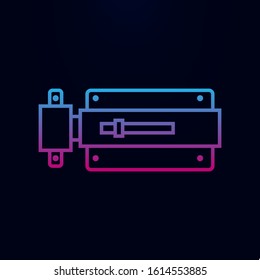 Bolt nolan icon. Simple thin line, outline vector of web icons for ui and ux, website or mobile application