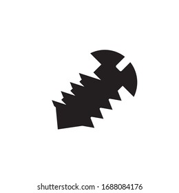 Icono de tuerca del tornillo. Ilustración de elementos de ingeniería o construcción como símbolo de vectores simple y moderno para diseño y sitios web, presentación o aplicación móvil.