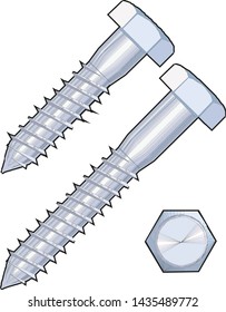 Bolt nut Icon Vector illustration.